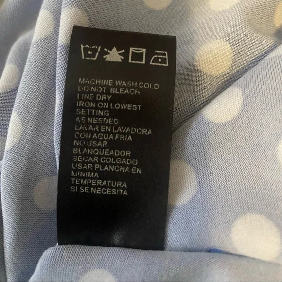 Flowy polka dot summer dress - Picture 6 of 6